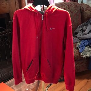 Nike fleece zip up hoodie